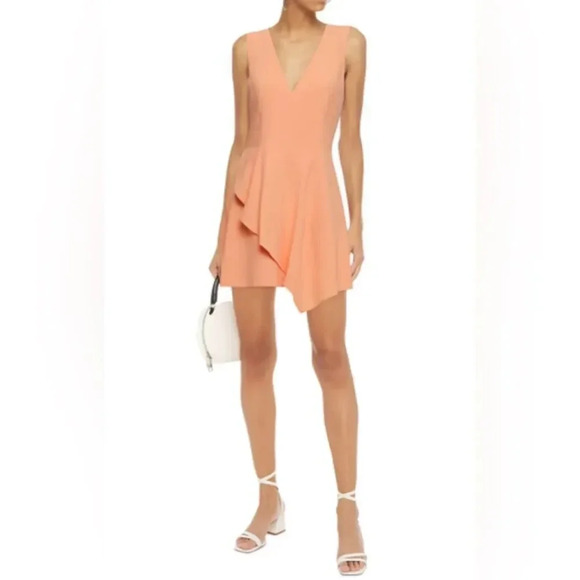 NEW Alice + Olivia Callie Asymmetrical Minidress - Picture 1 of 13